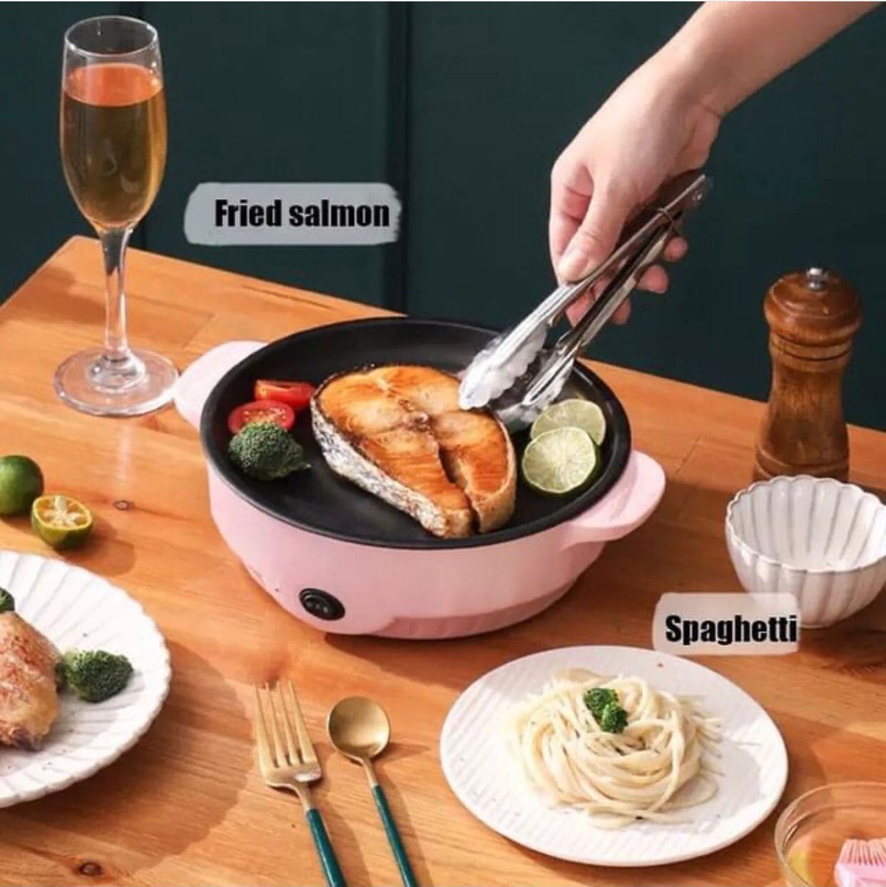 Electric Nonstick Portable Crepe Maker, Household Electric Heating Pot, Detachable Induction Cooker, Separate Heating Plate, Detachable Induction Hot Pot, Pancake Pie Cake Machine Electric Nonstick Portable Crepe Maker, Household Electric Heating Pot, Detachable Induction Cooker, Separate Heating Plate, Detachable Induction Hot Pot, Pancake Pie Cake Machine